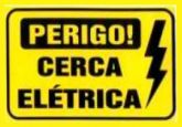 Perigo Cerca Eletrica