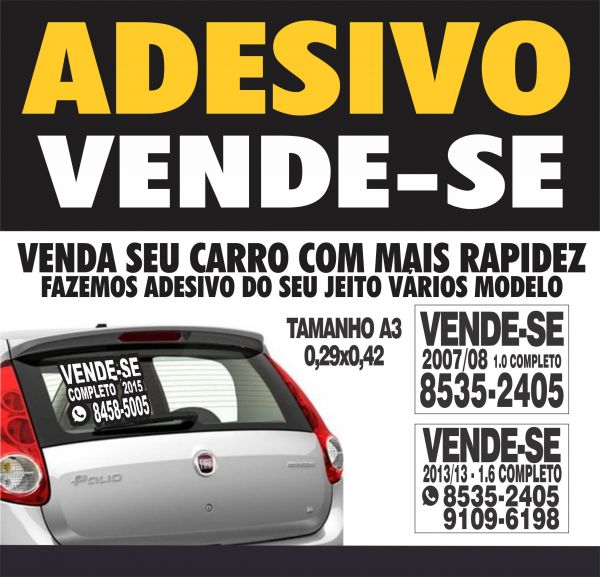 Adesivo Vende-se